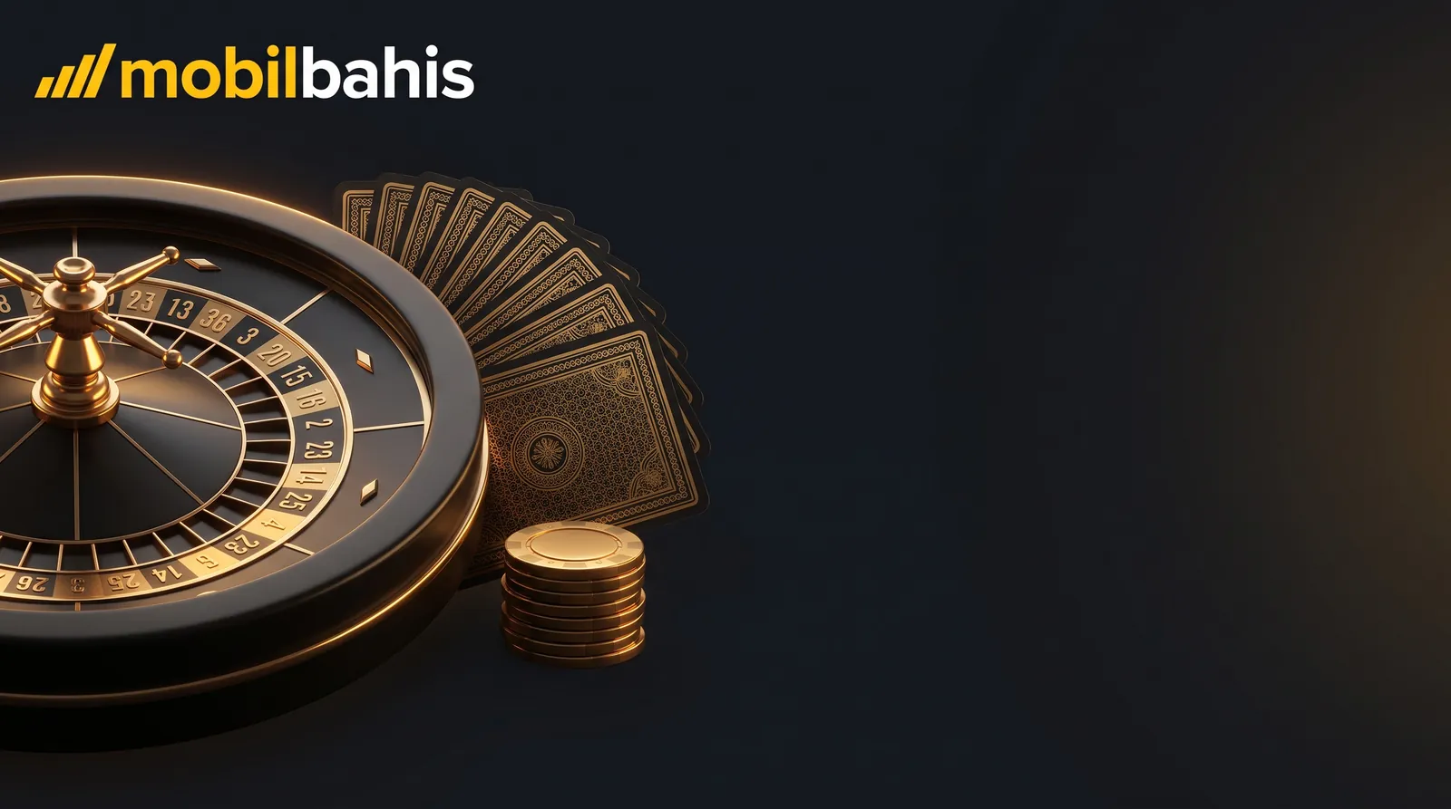 Mobilbahis canlı casino rulet masası ve jetonlar
